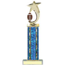 Trophies - #Football Shooting Star Spinner D Style Trophy